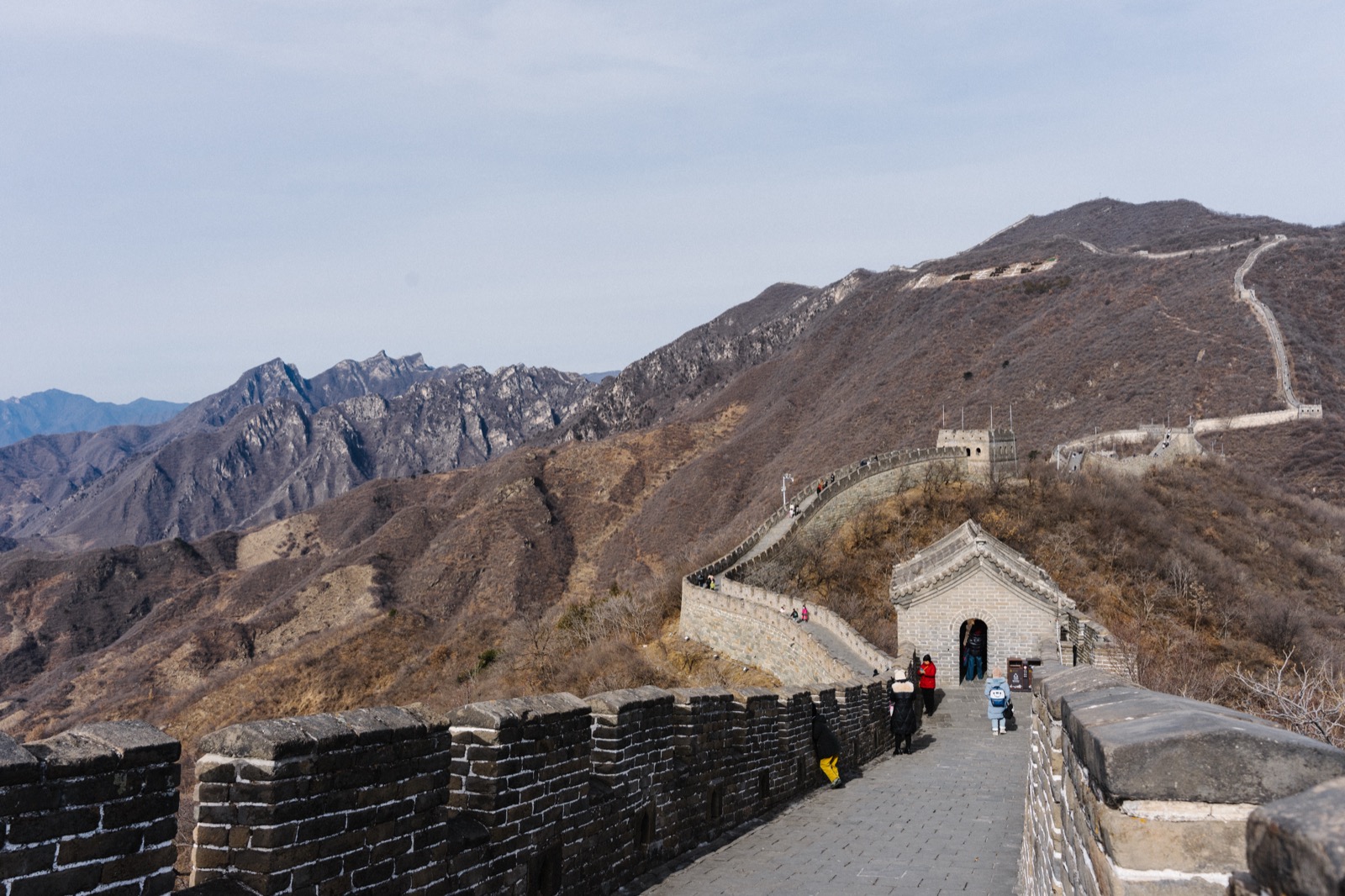 The Great Wall of China at Mutianyu, near Beijing