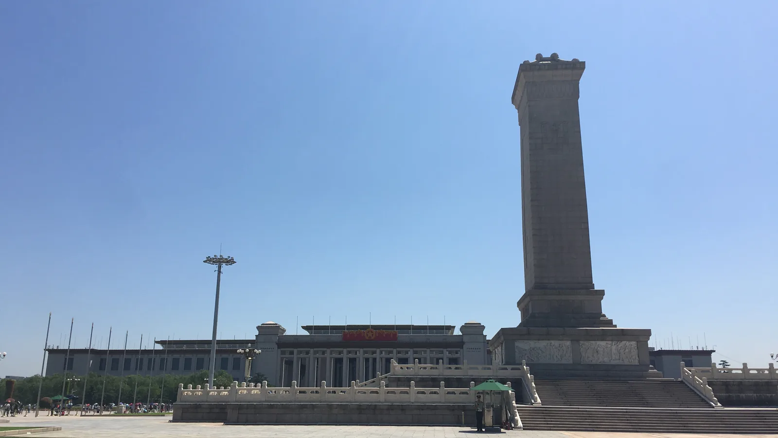 National Museum of China facade beside Tiananmen Square